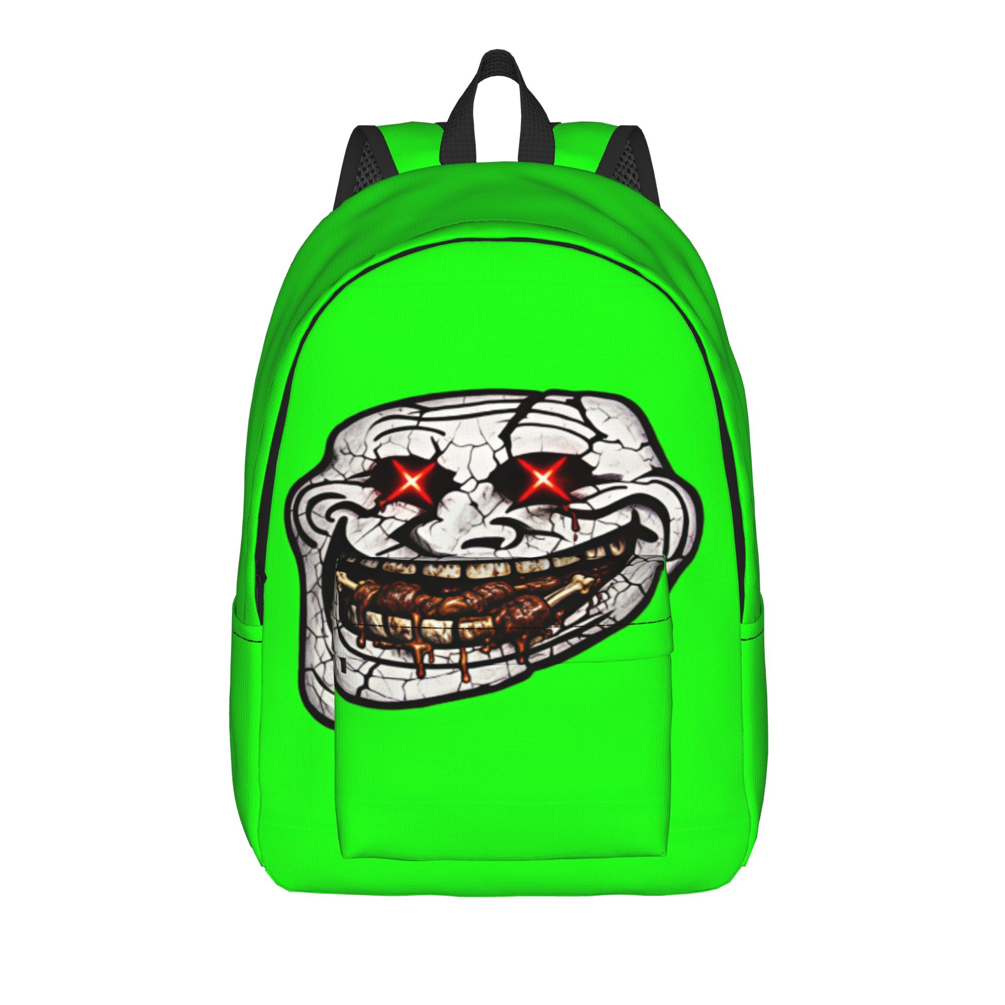Interior Design University In China - Mochila divertida Trollface, mochilas universitarias, diseño