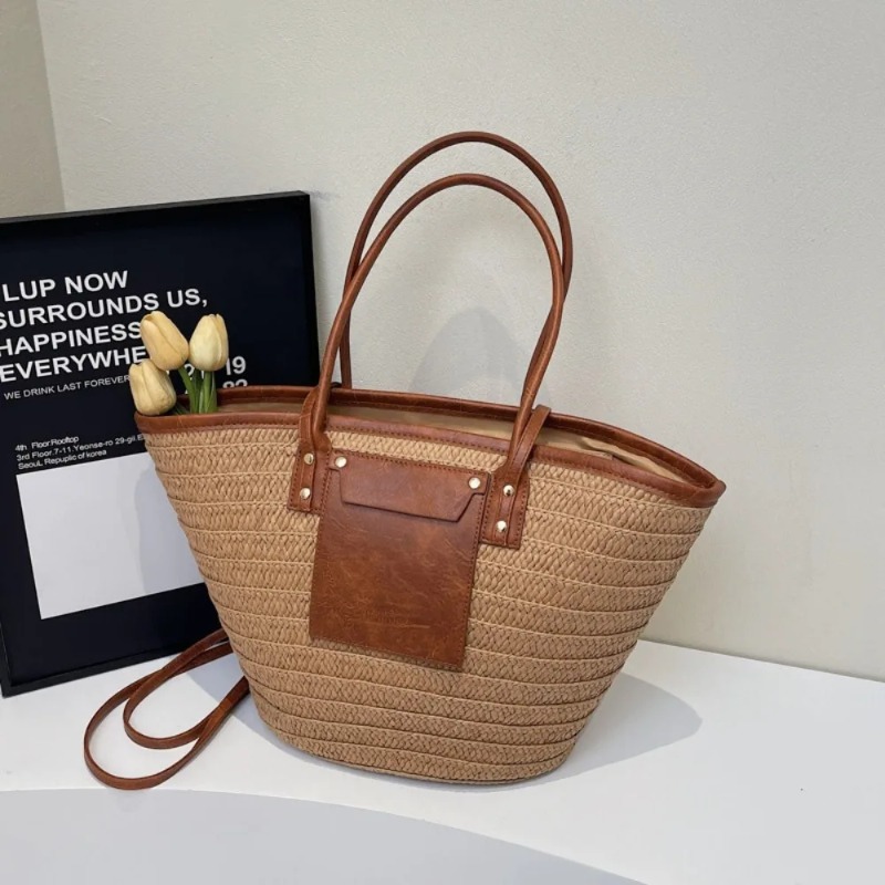 Interior Design Style - Bolso de Hombro Tejido, Cestas de
