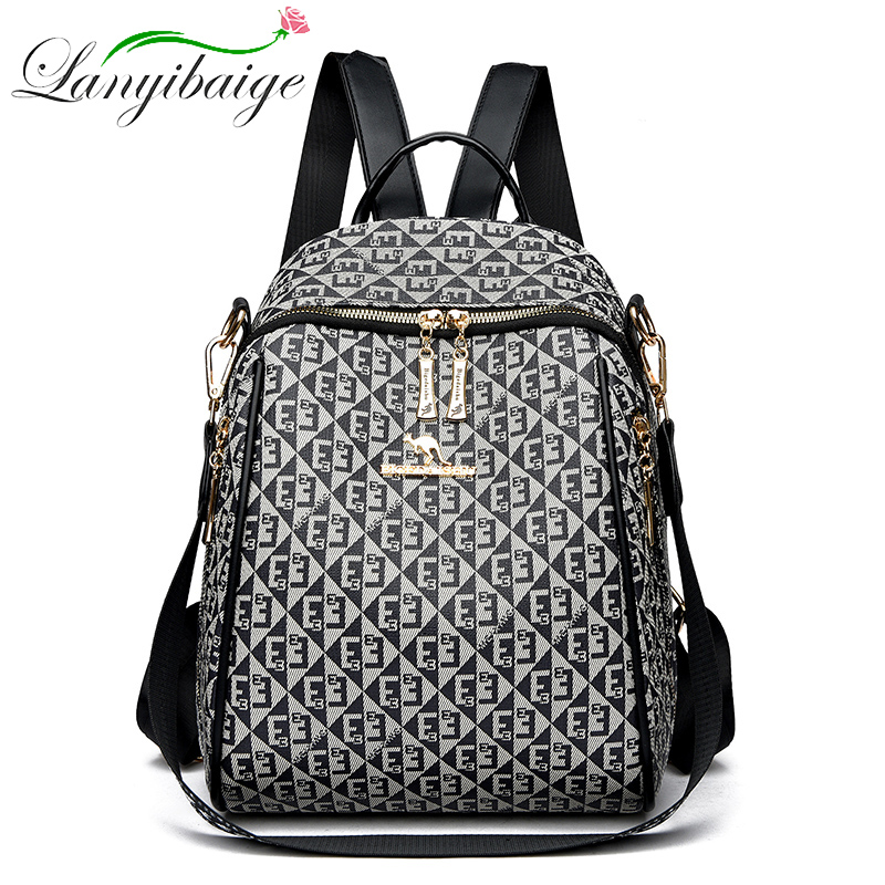 Interior Design Women - Mochila Retro de gran capacidad para