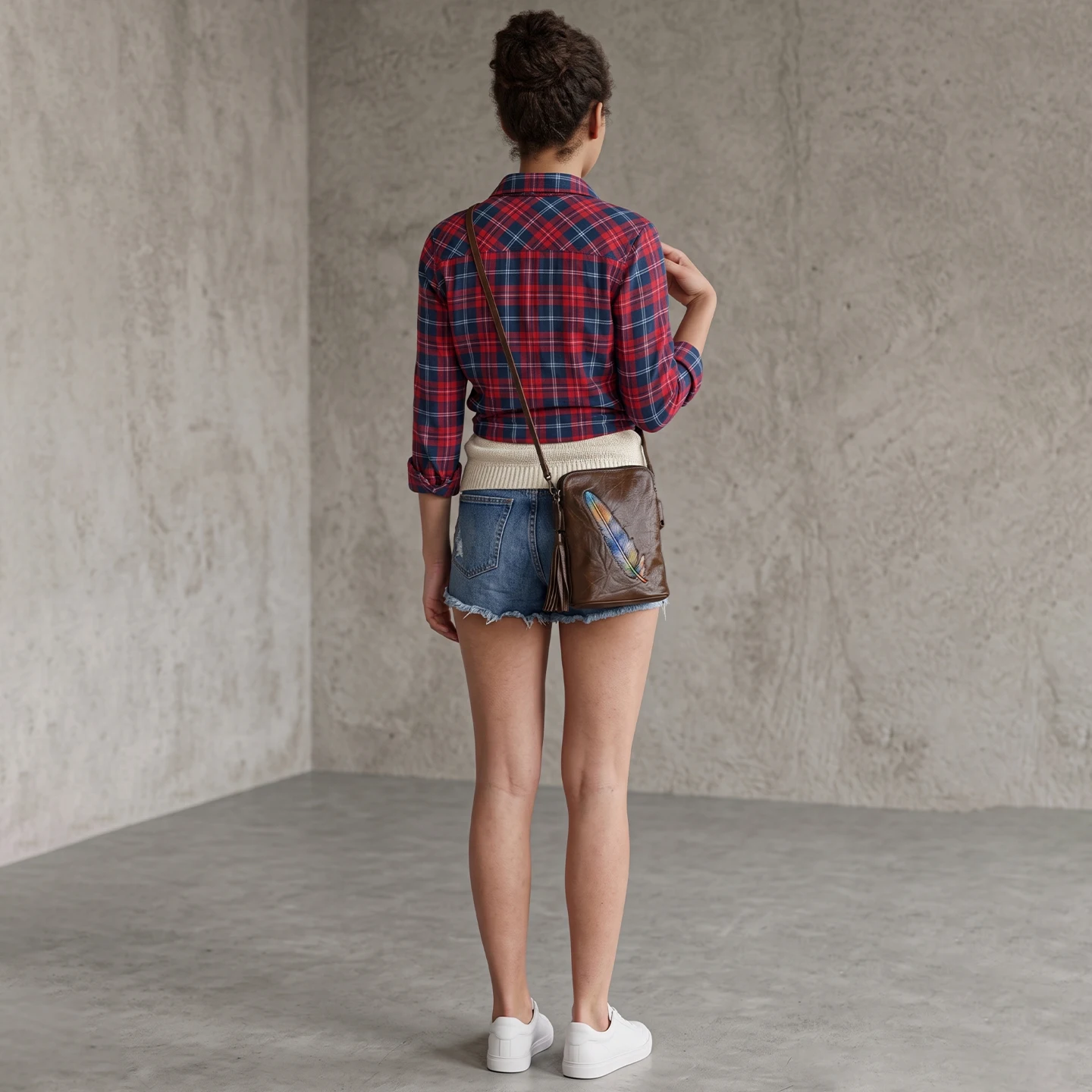 Interior Design Women - Mini bolso de hombro tipo bandolera