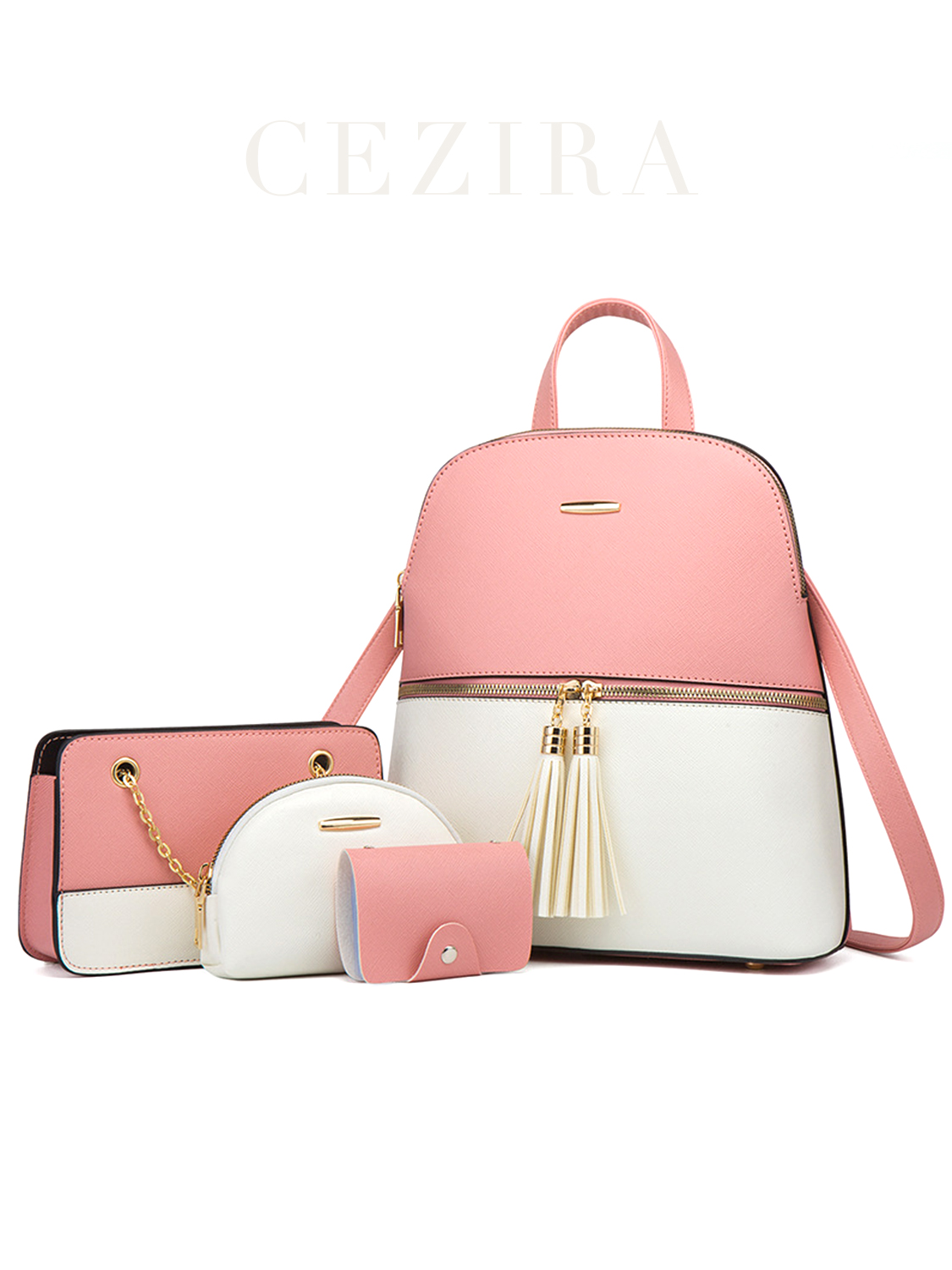 Interior Design Women - Conjunto de 4 bolsos de piezas