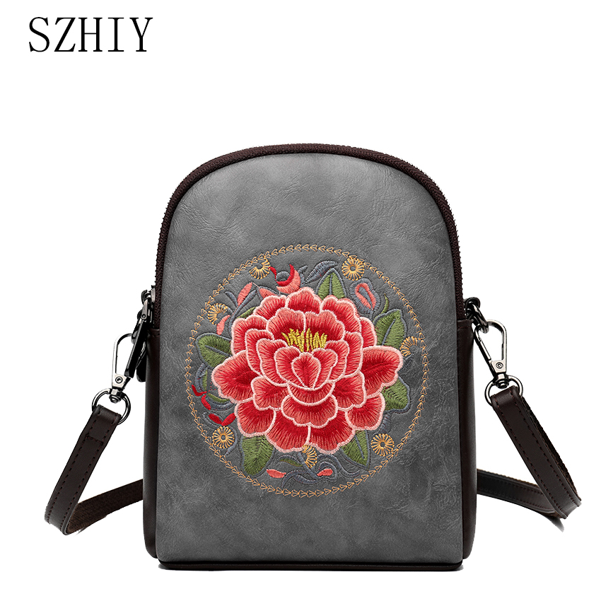 Interior Design Style - Bolso de hombro Retro con bolsillo