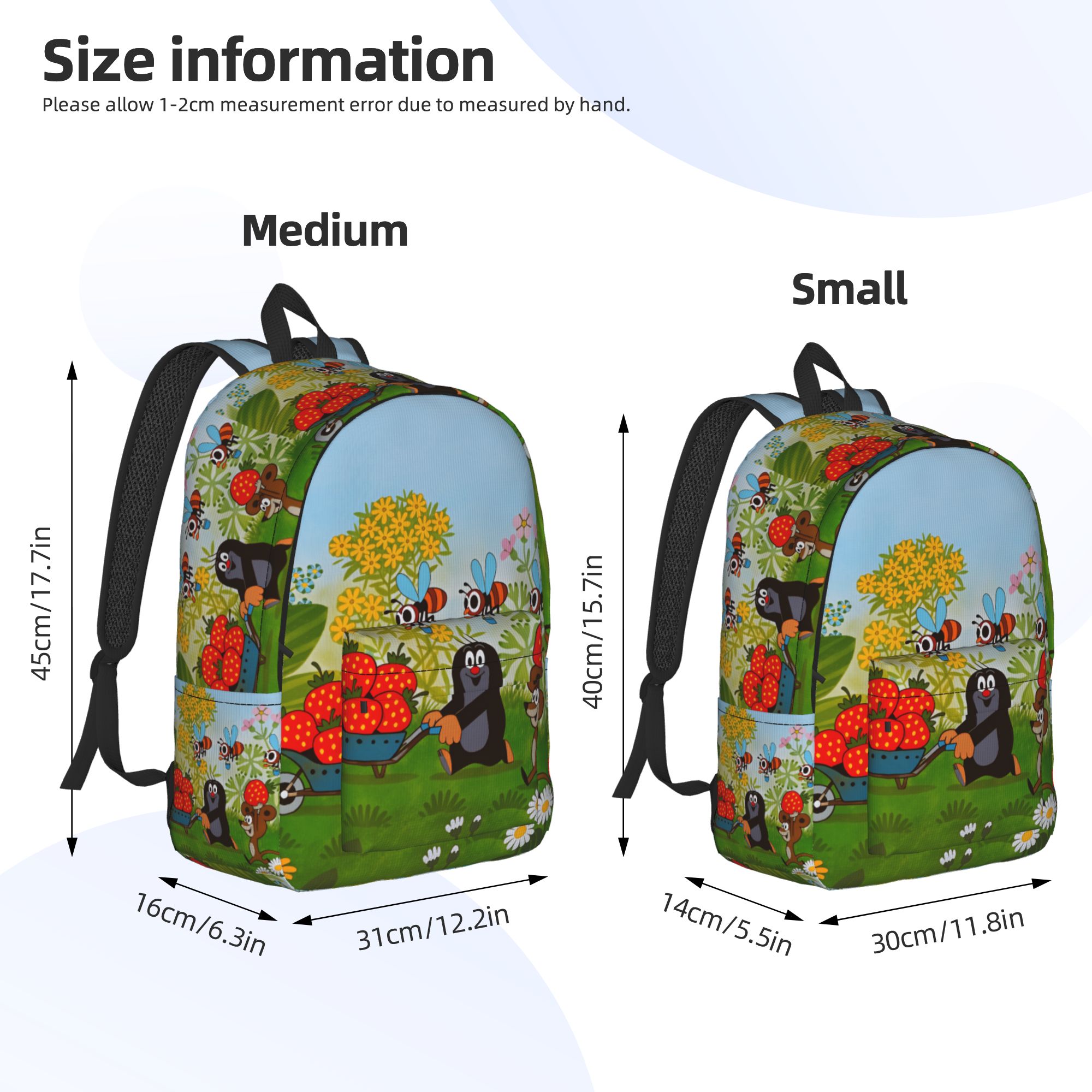 Mochila de dibujos animados ch - Interior Design University In China reseña y precio