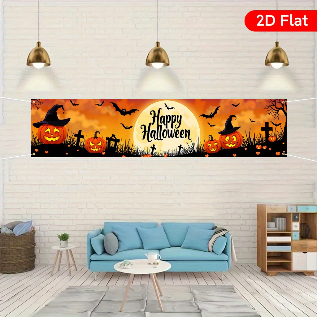 Bandera de jardín de Halloween - Interior Design Years Of School reseña y precio