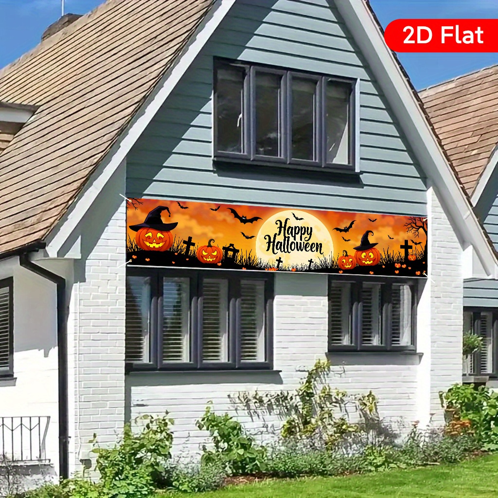 Bandera de jardín de Halloween - Interior Design Years Of School reseña y precio