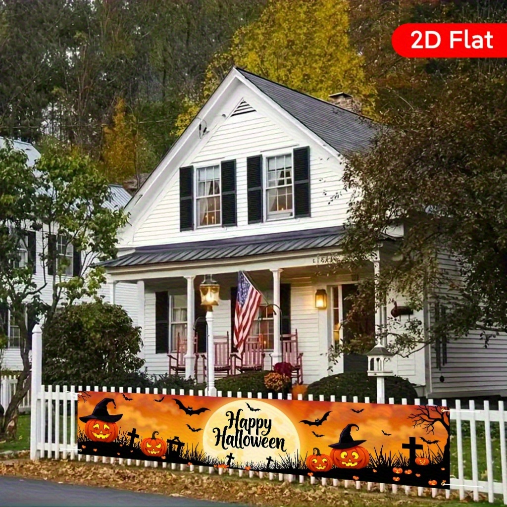Bandera de jardín de Halloween - Interior Design Years Of School reseña y precio