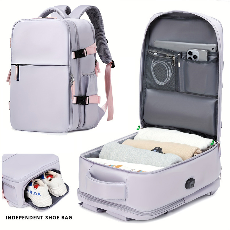 Mochila de viaje expandible de - Interior Design Styles reseña y precio