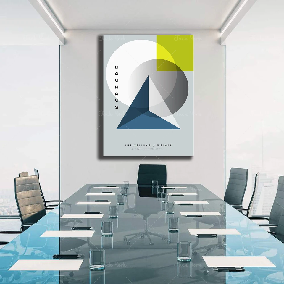 Póster de exposición Bauhaus W - Interior Design York reseña y precio
