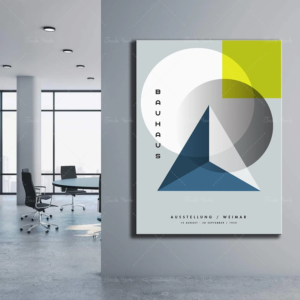 Póster de exposición Bauhaus W - Interior Design York reseña y precio