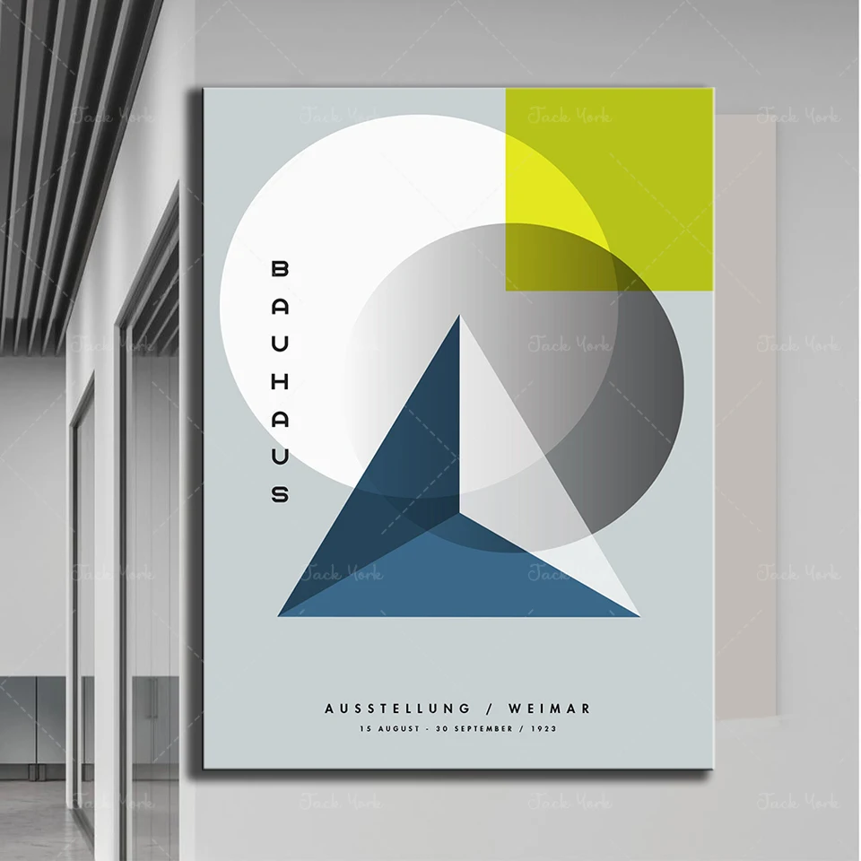 Póster de exposición Bauhaus W - Interior Design York reseña y precio