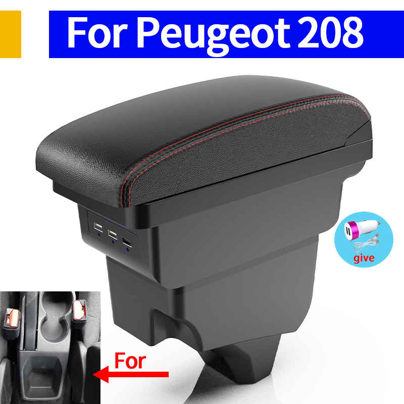 Reposabrazos para Peugeot 208  - Interior Design Course reseña y precio