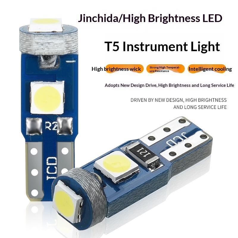 10 Bombillas LED T5 Canbus W3W - Interior Design Icon reseña y precio