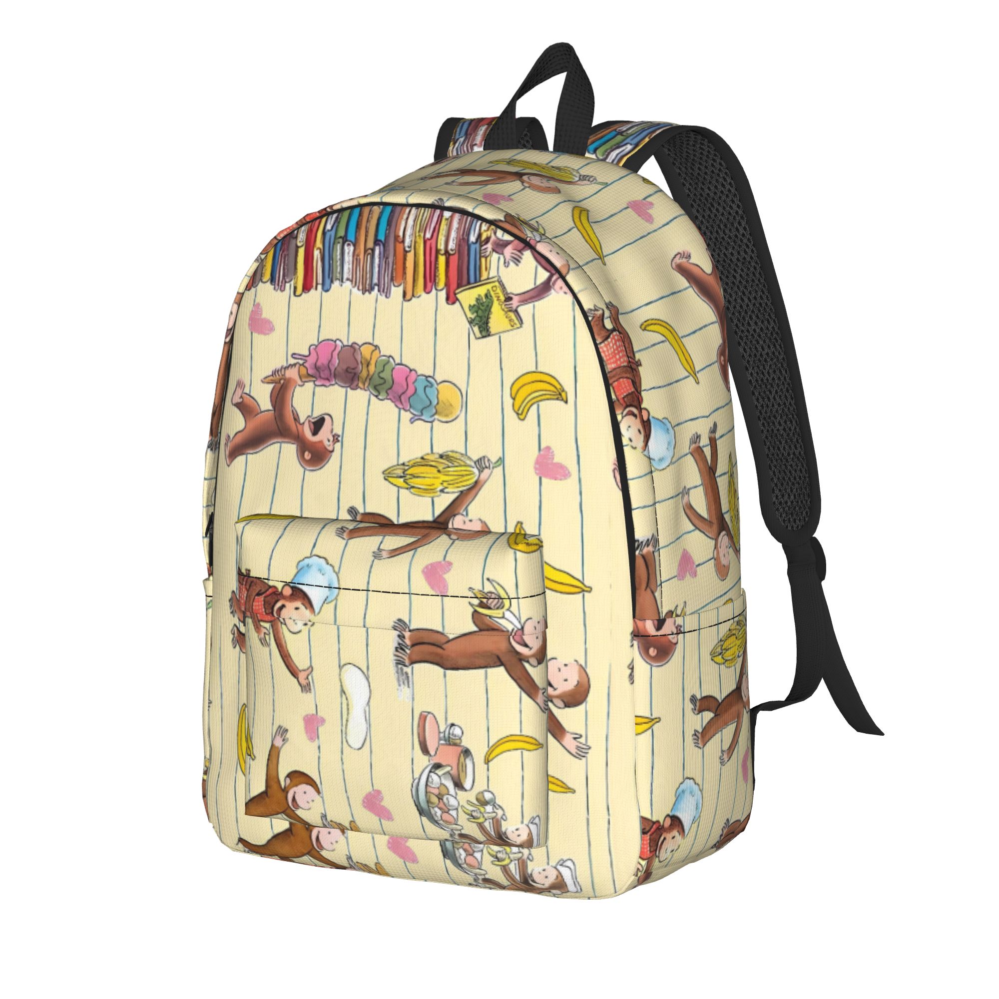 Mochila C-Curious George para  - Interior Design University In China reseña y precio