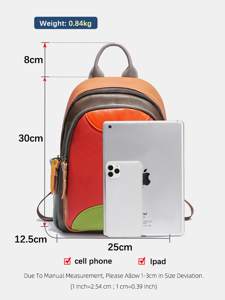 Mochila Zency de retales de cu - Interior Design Women reseña y precio