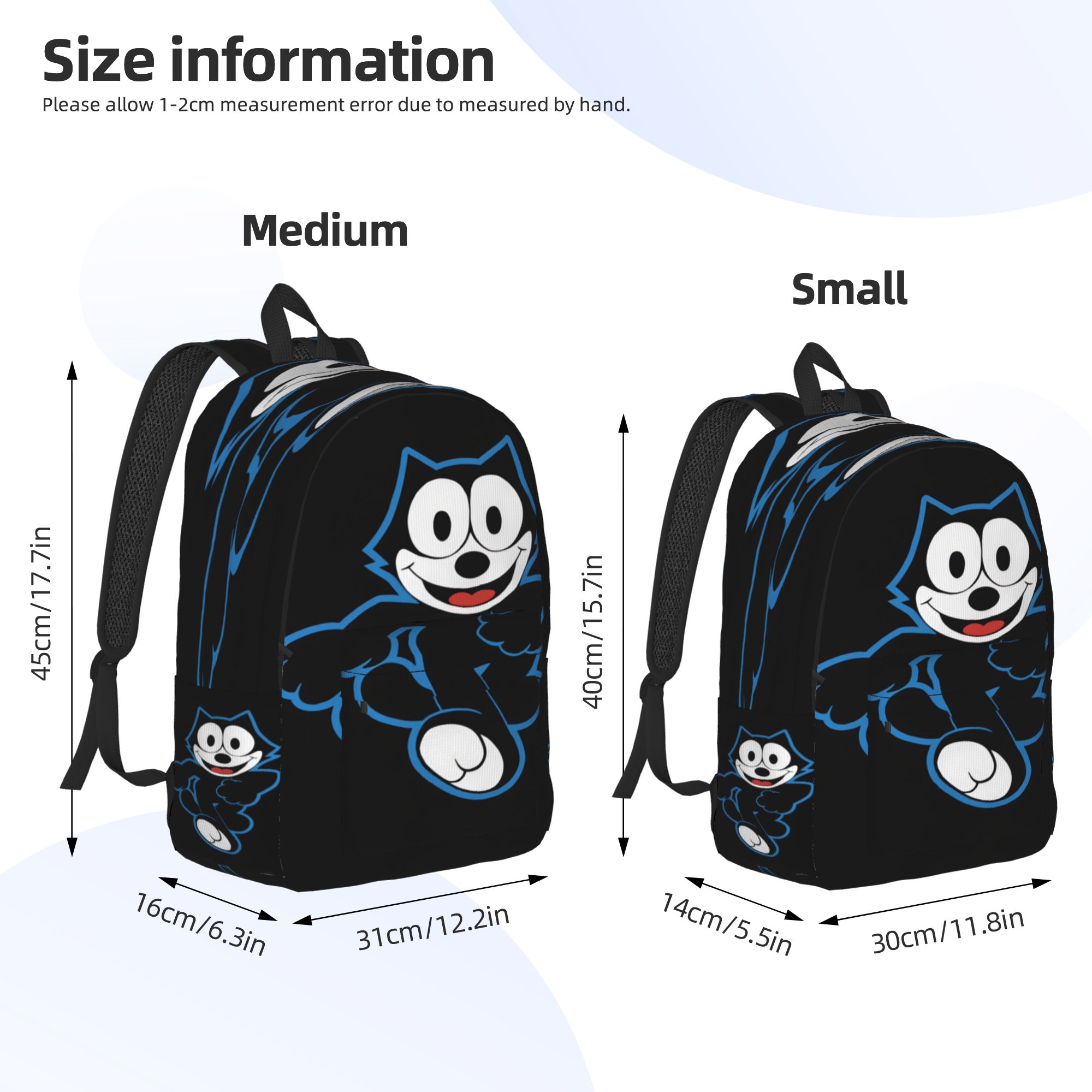 Mochila F-Felixs Black Cat, mo - Interior Design University In China reseña y precio