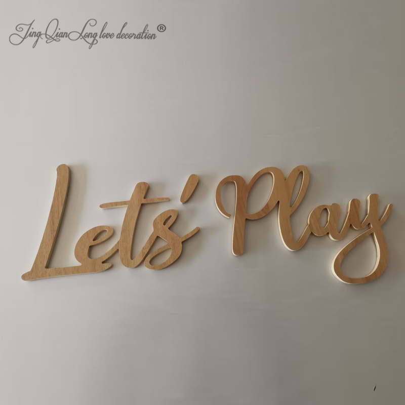 Let's PLAY Letrero de pared -  - Interior Design Years Of School reseña y precio