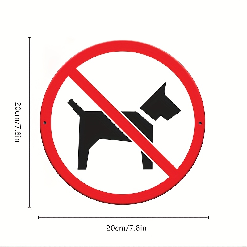 No traer perros a la zona de l - Interior Design Years Of School reseña y precio