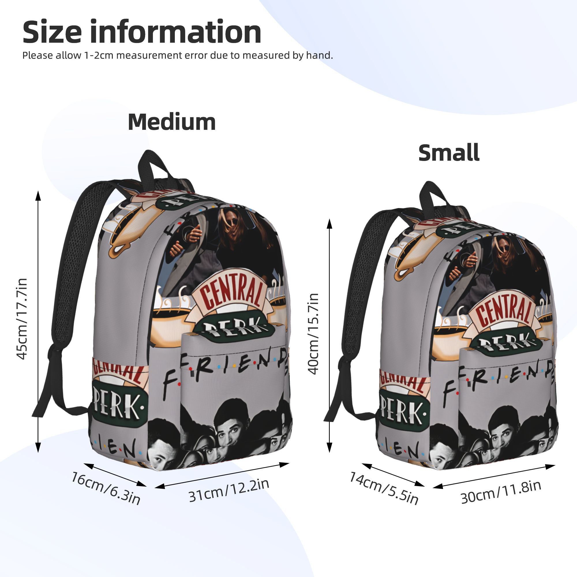 Mochila con logotipo de Friend - Interior Design University In China reseña y precio