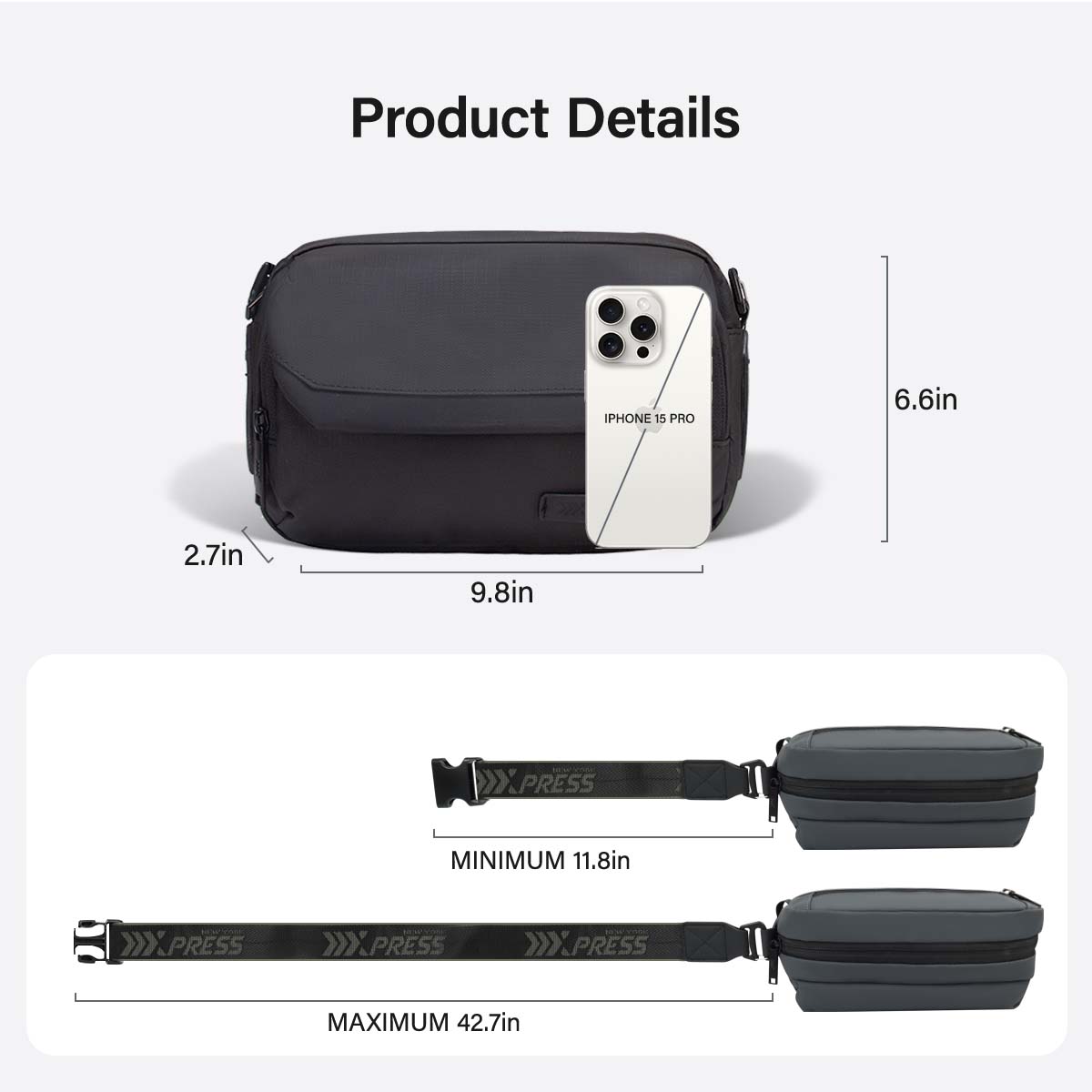 Bolso de hombro para hombre y  - Interior Design York reseña y precio