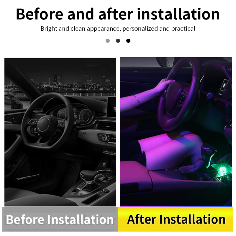Luz LED ambiental para coche,  - Interior Design Icon reseña y precio