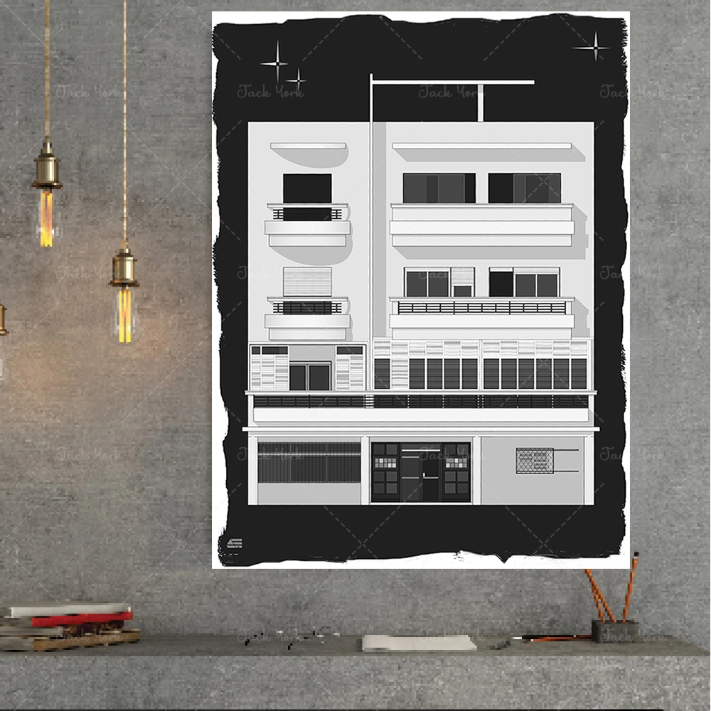 Bauhaus Tel Aviv impresión | M - Interior Design York reseña y precio